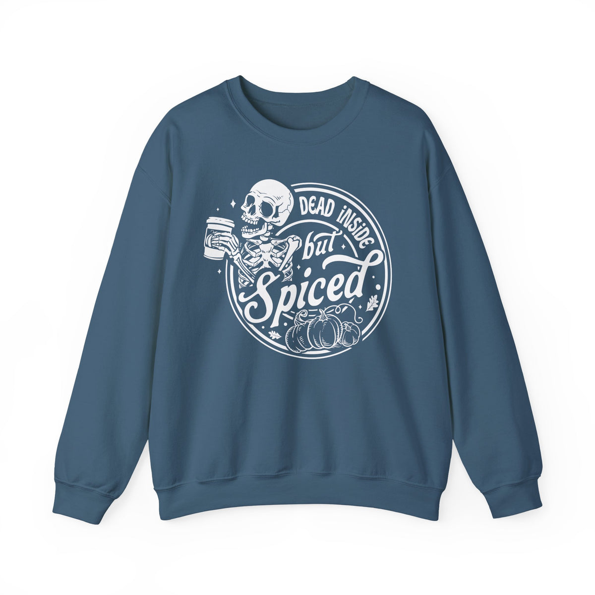 Dead Inside but Spiced Unisex Heavy Blend™ Crewneck Sweatshirt