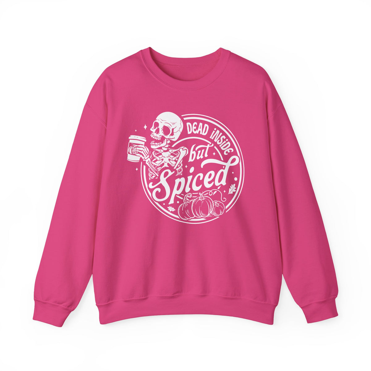 Dead Inside but Spiced Unisex Heavy Blend™ Crewneck Sweatshirt