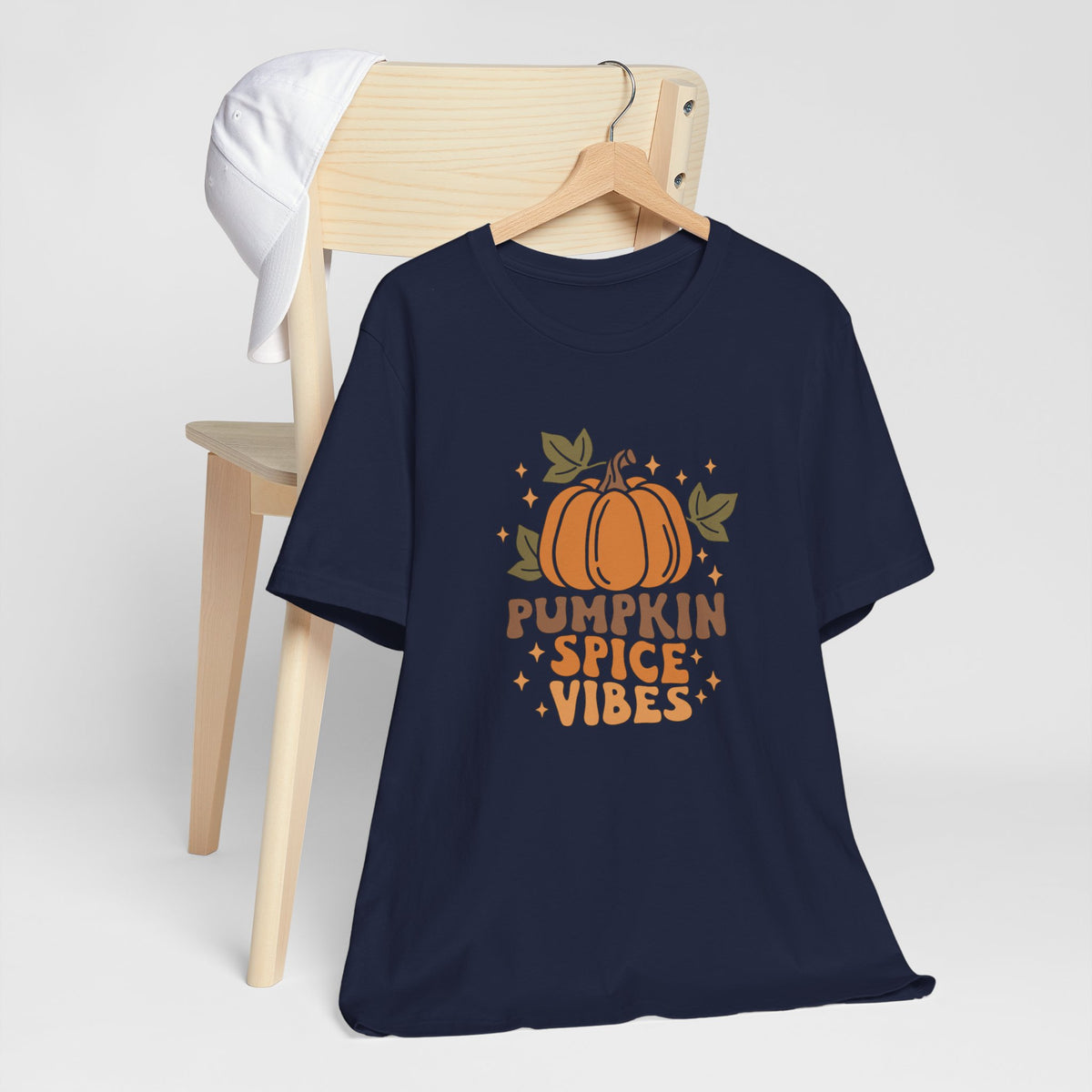 Pumpkin Spice Vibes Unisex Jersey Short Sleeve Tee