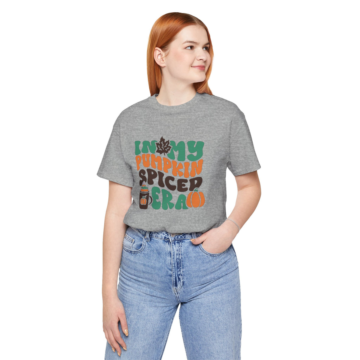 In My Pumpkin Spiced Era Unisex Jersey Short Sleeve Tee