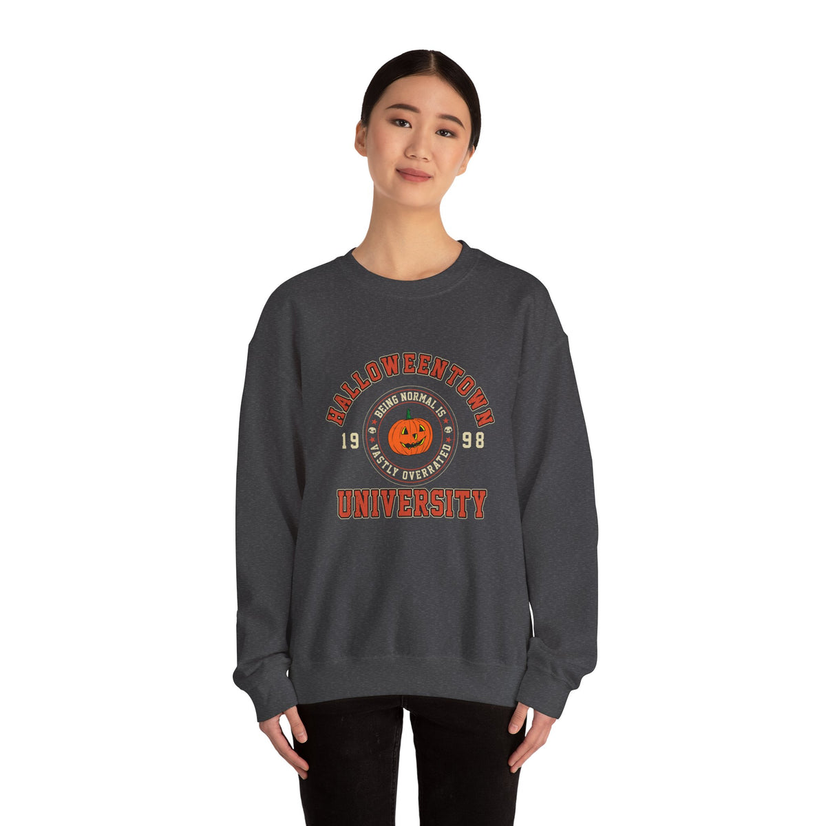 Halloween Town University Unisex Heavy Blend™ Crewneck Sweatshirt