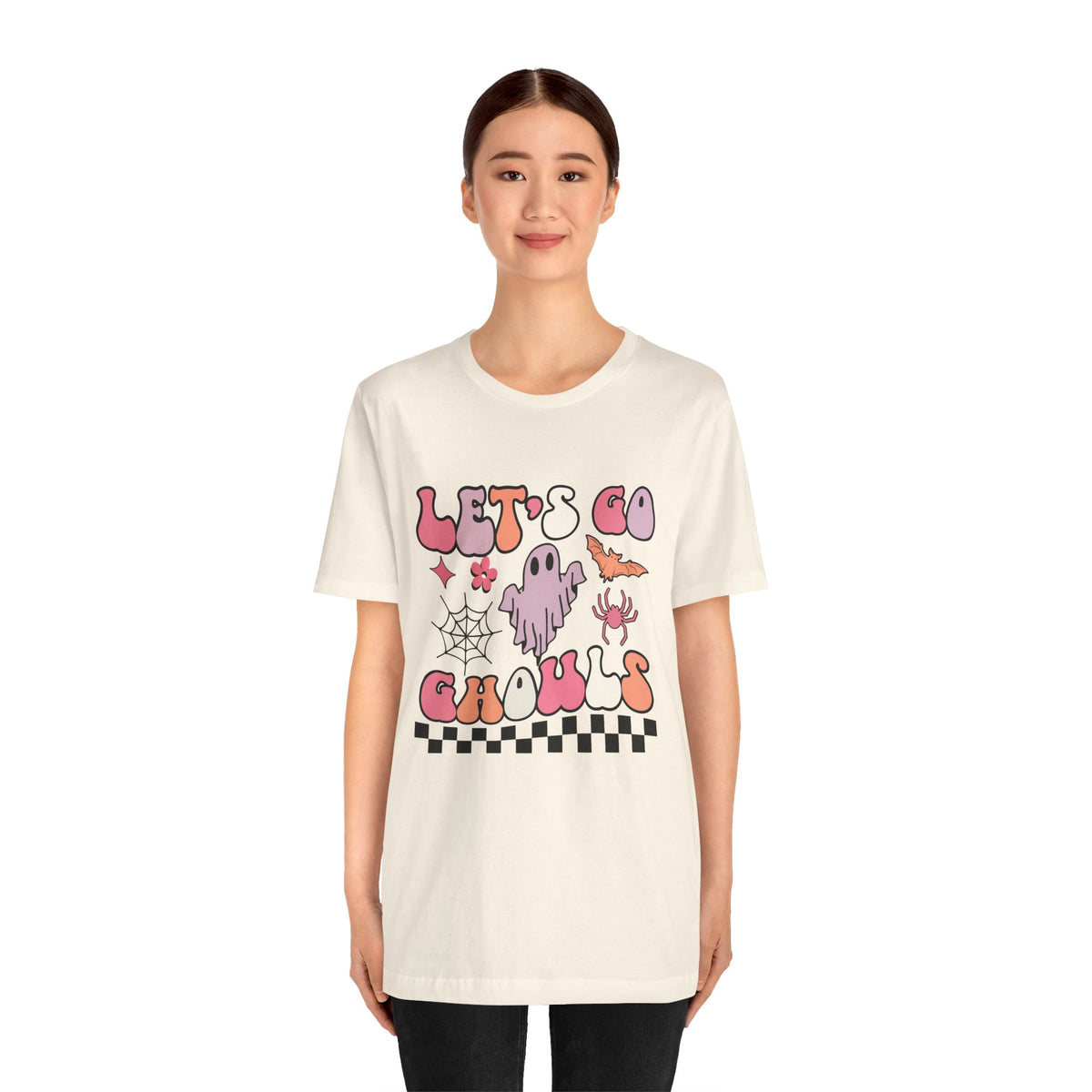 Let's Go Ghouls Unisex Jersey Short Sleeve Tee