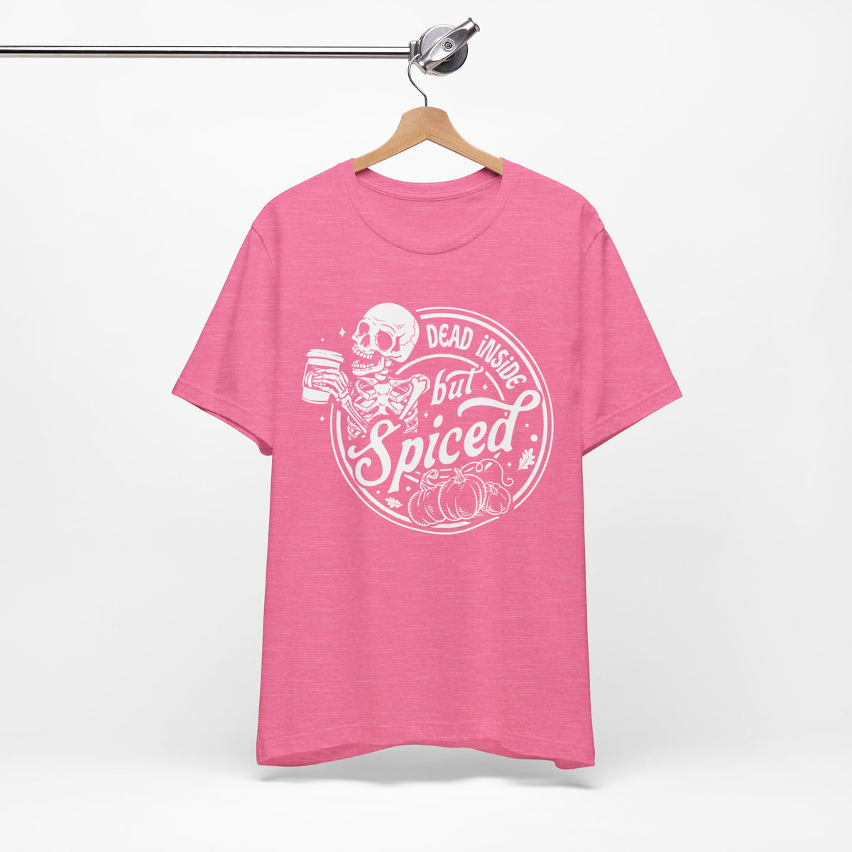 Dead Inside but Spiced Unisex Jersey Short Sleeve Tee