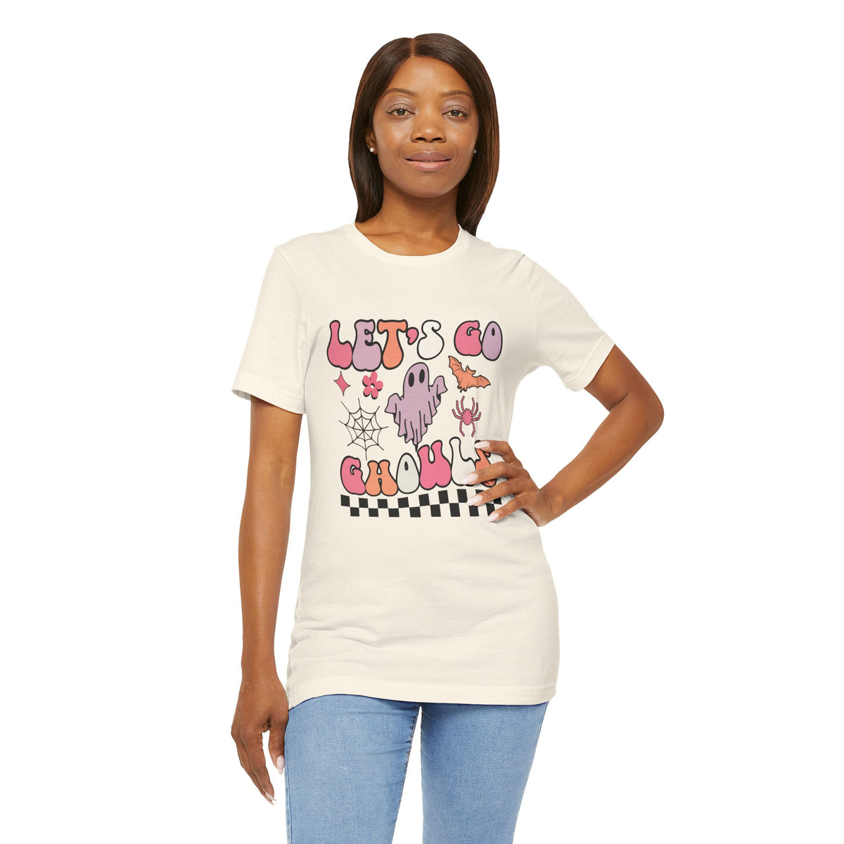 Let's Go Ghouls Unisex Jersey Short Sleeve Tee