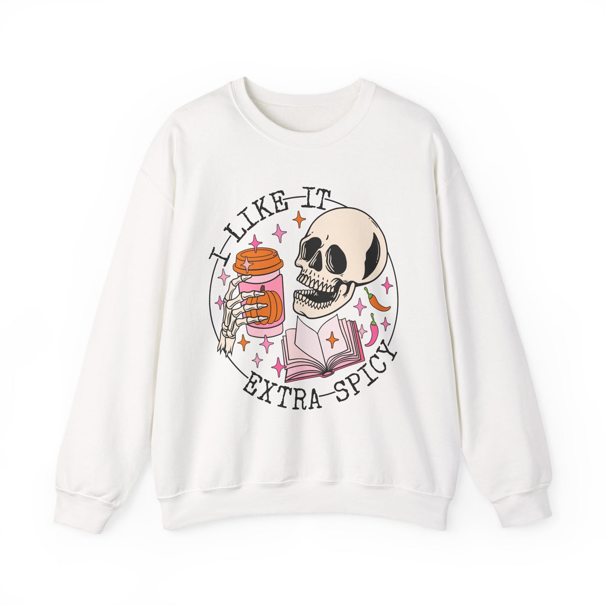 I Like It Extra Spicy Unisex Heavy Blend™ Crewneck Sweatshirt