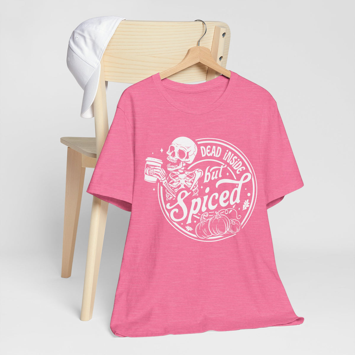 Dead Inside but Spiced Unisex Jersey Short Sleeve Tee