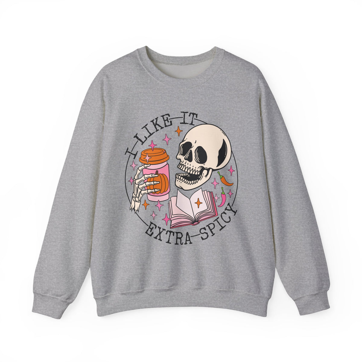 I Like It Extra Spicy Unisex Heavy Blend™ Crewneck Sweatshirt