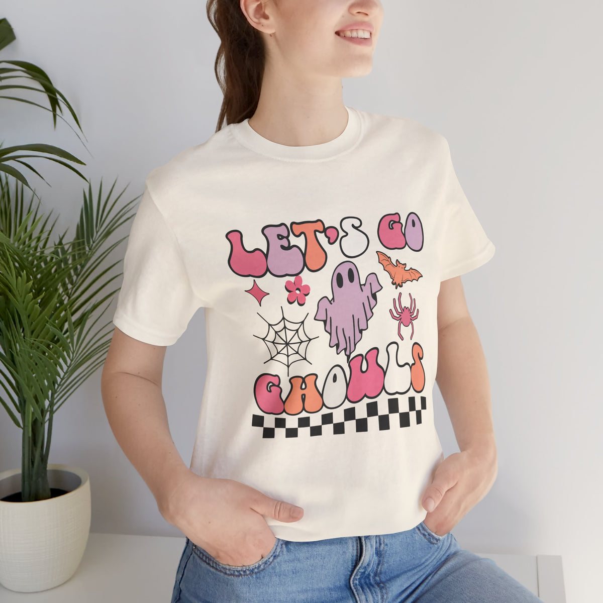 Let's Go Ghouls Unisex Jersey Short Sleeve Tee