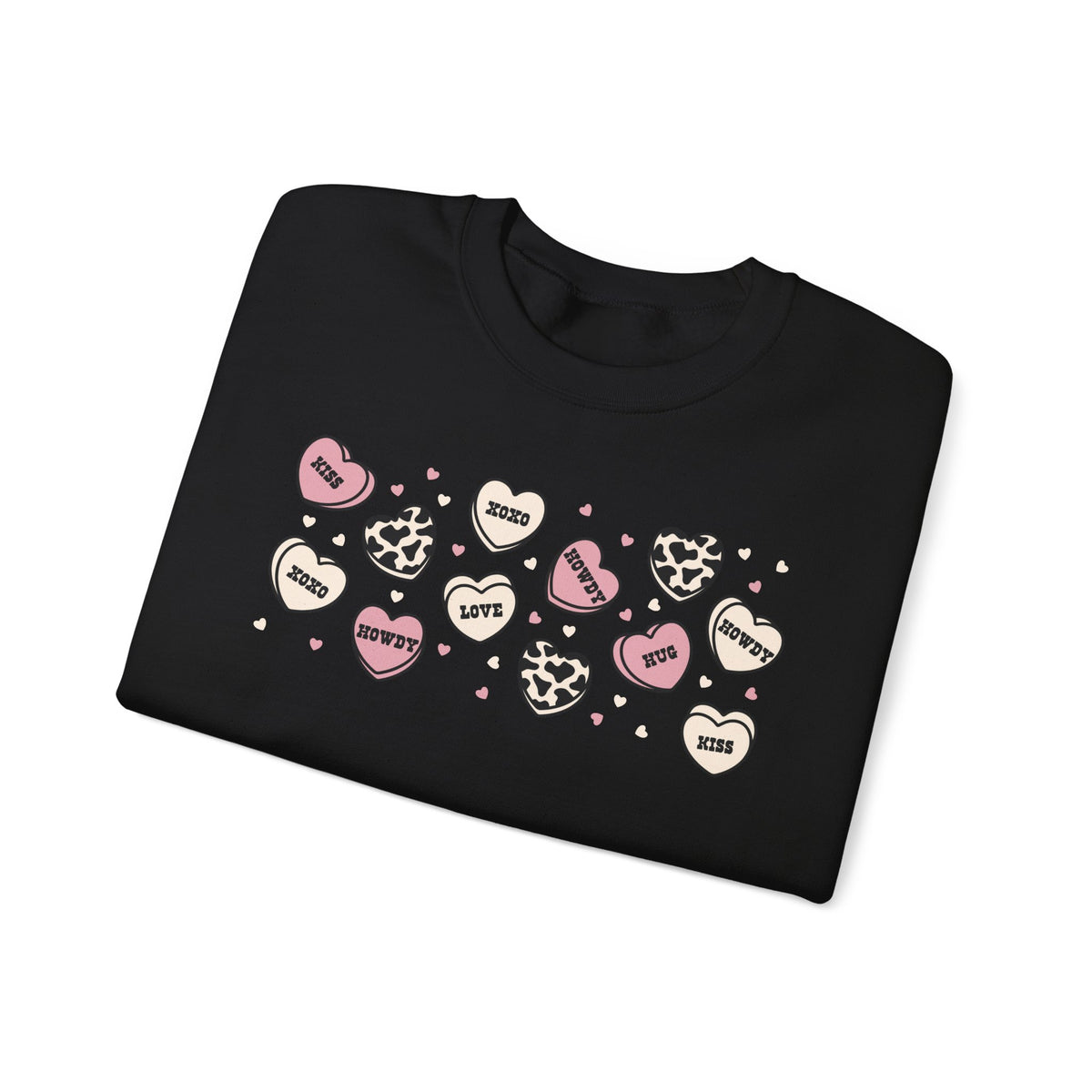 Cowboy Candy Hearts Unisex Heavy Blend™ Crewneck Sweatshirt
