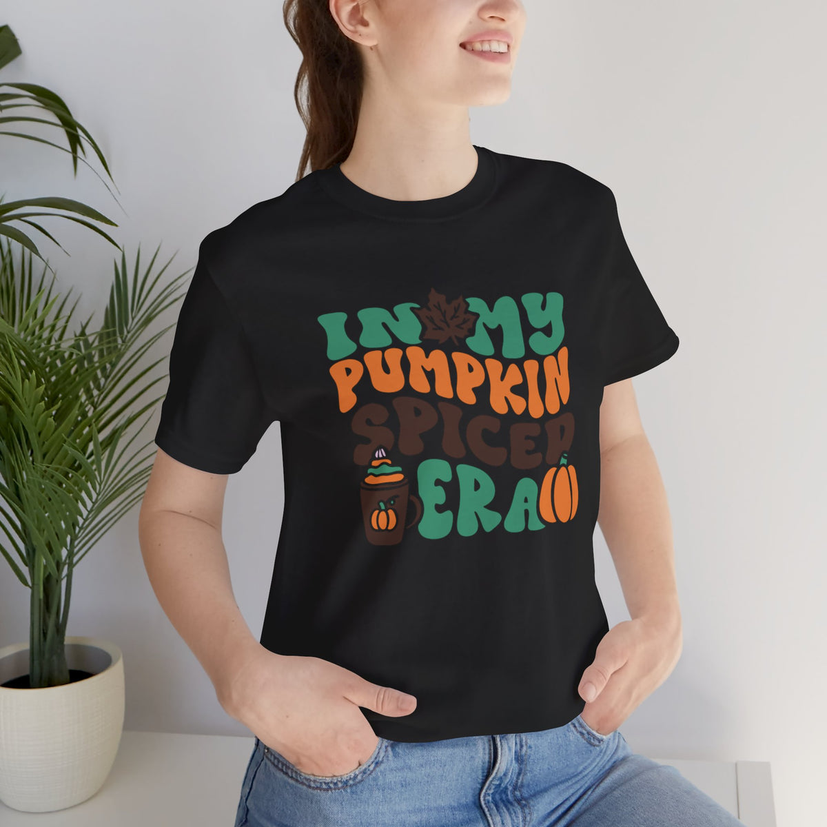 In My Pumpkin Spiced Era Unisex Jersey Short Sleeve Tee