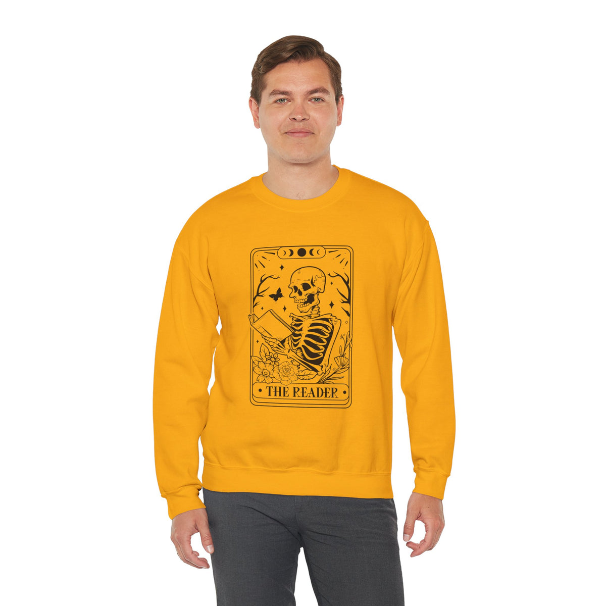The Reader Tarot Unisex Heavy Blend™ Crewneck Sweatshirt