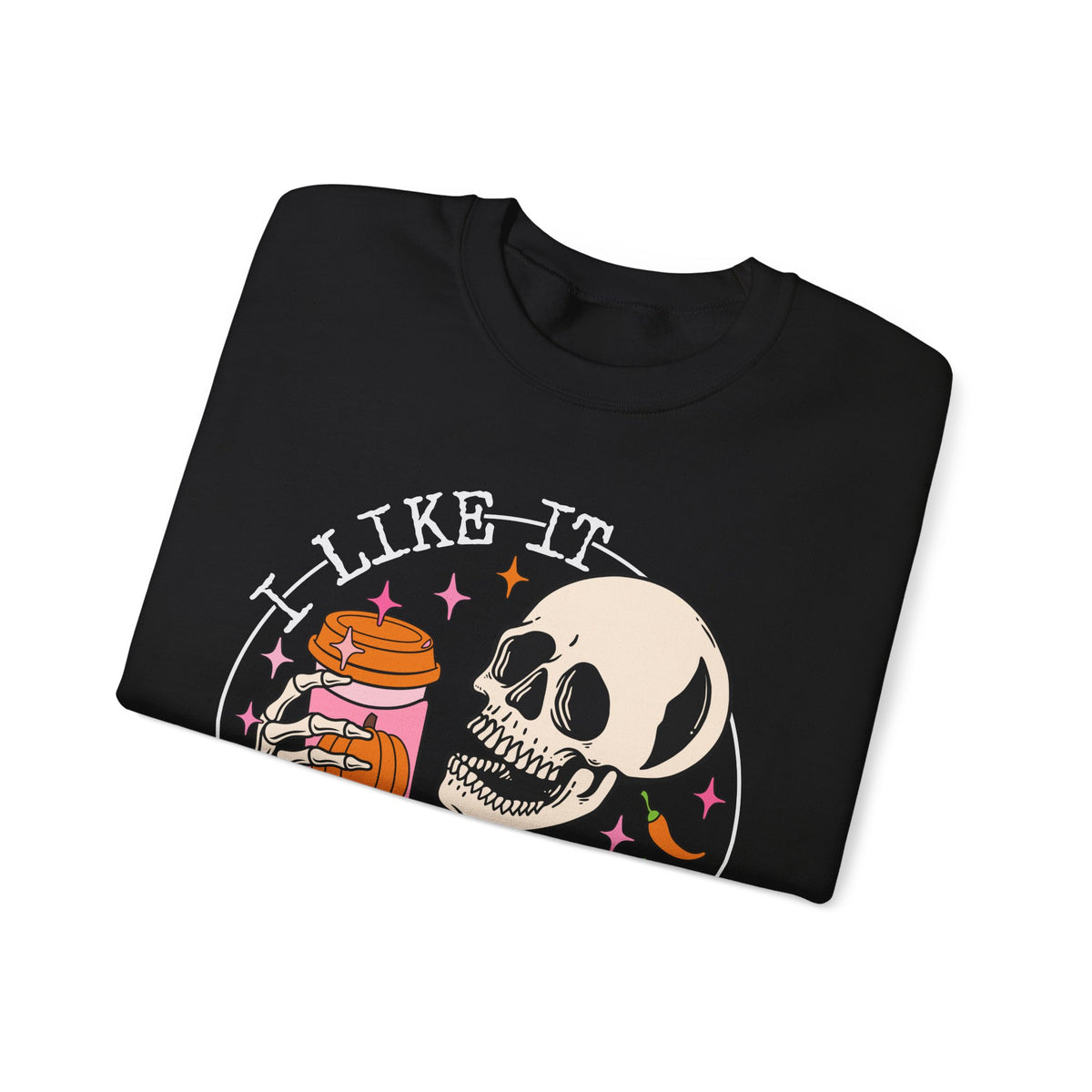 I Like It Extra Spicy Unisex Heavy Blend™ Crewneck Sweatshirt