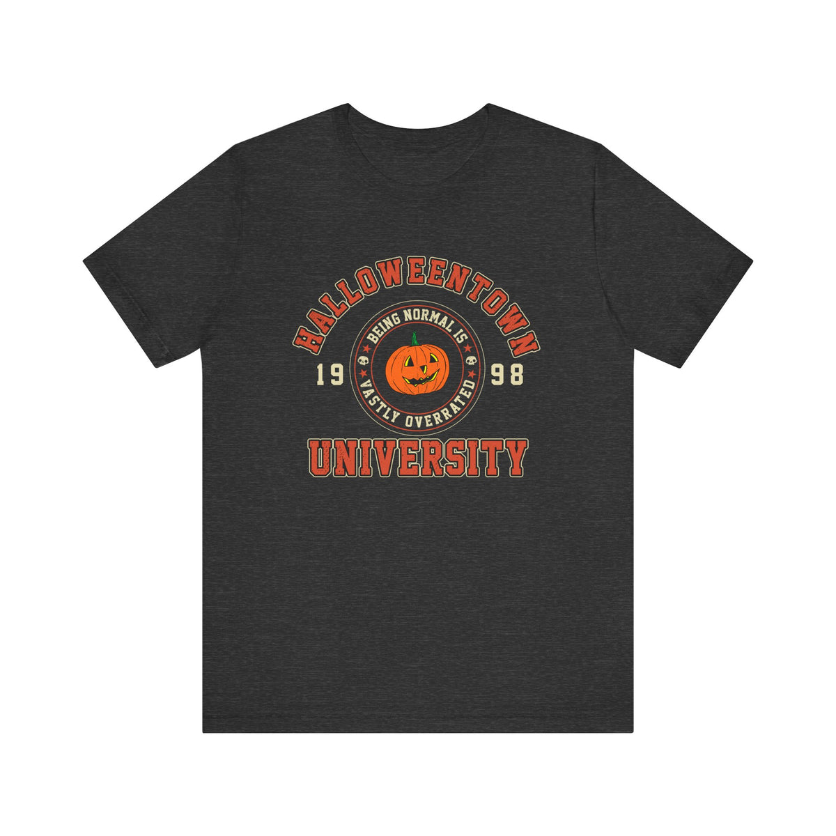 Halloween Town University Unisex Jersey Short Sleeve Tee