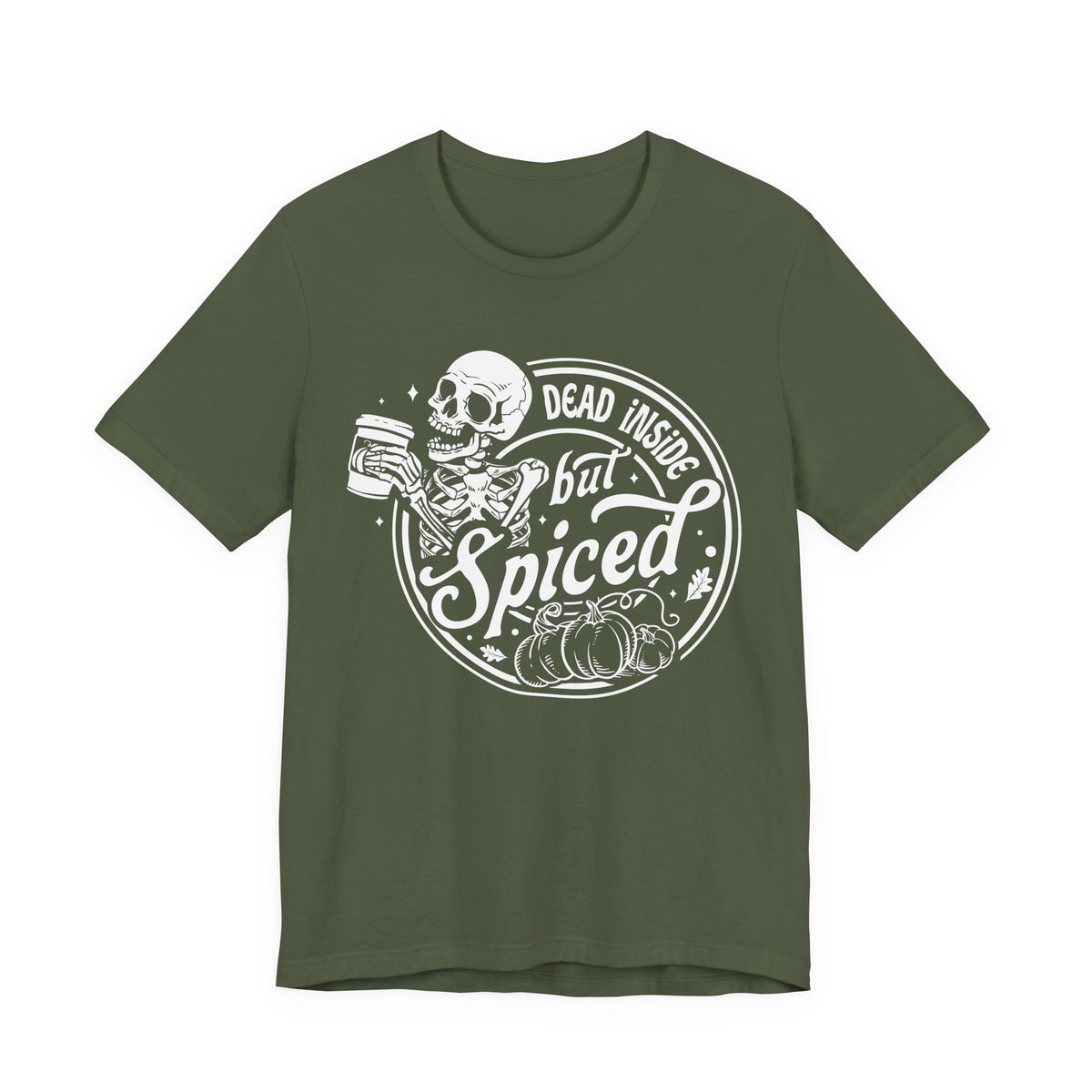 Dead Inside but Spiced Unisex Jersey Short Sleeve Tee