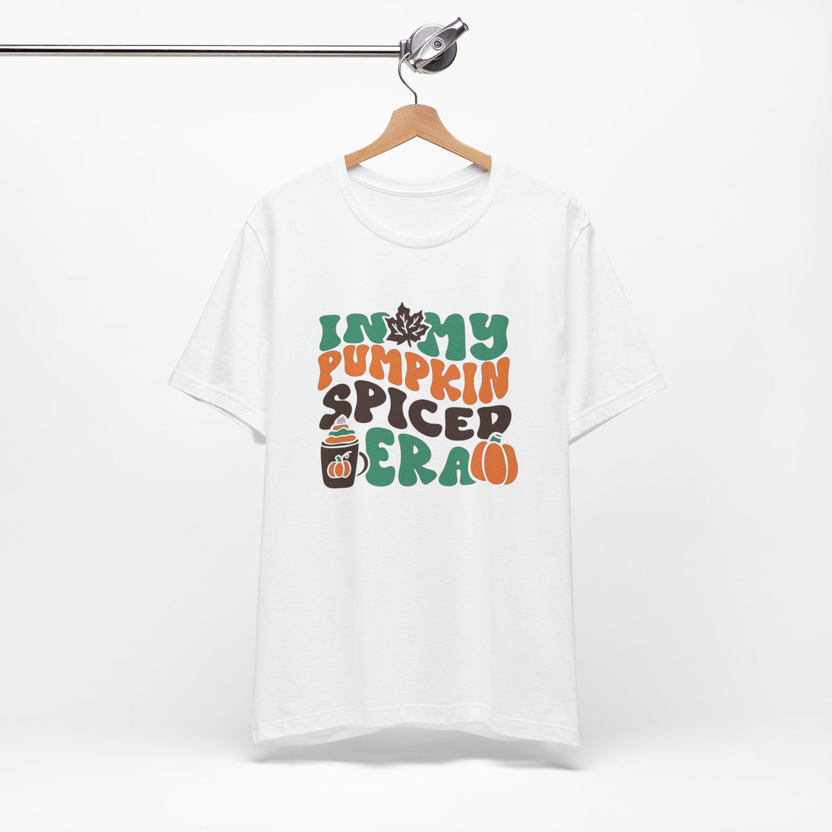 In My Pumpkin Spiced Era Unisex Jersey Short Sleeve Tee