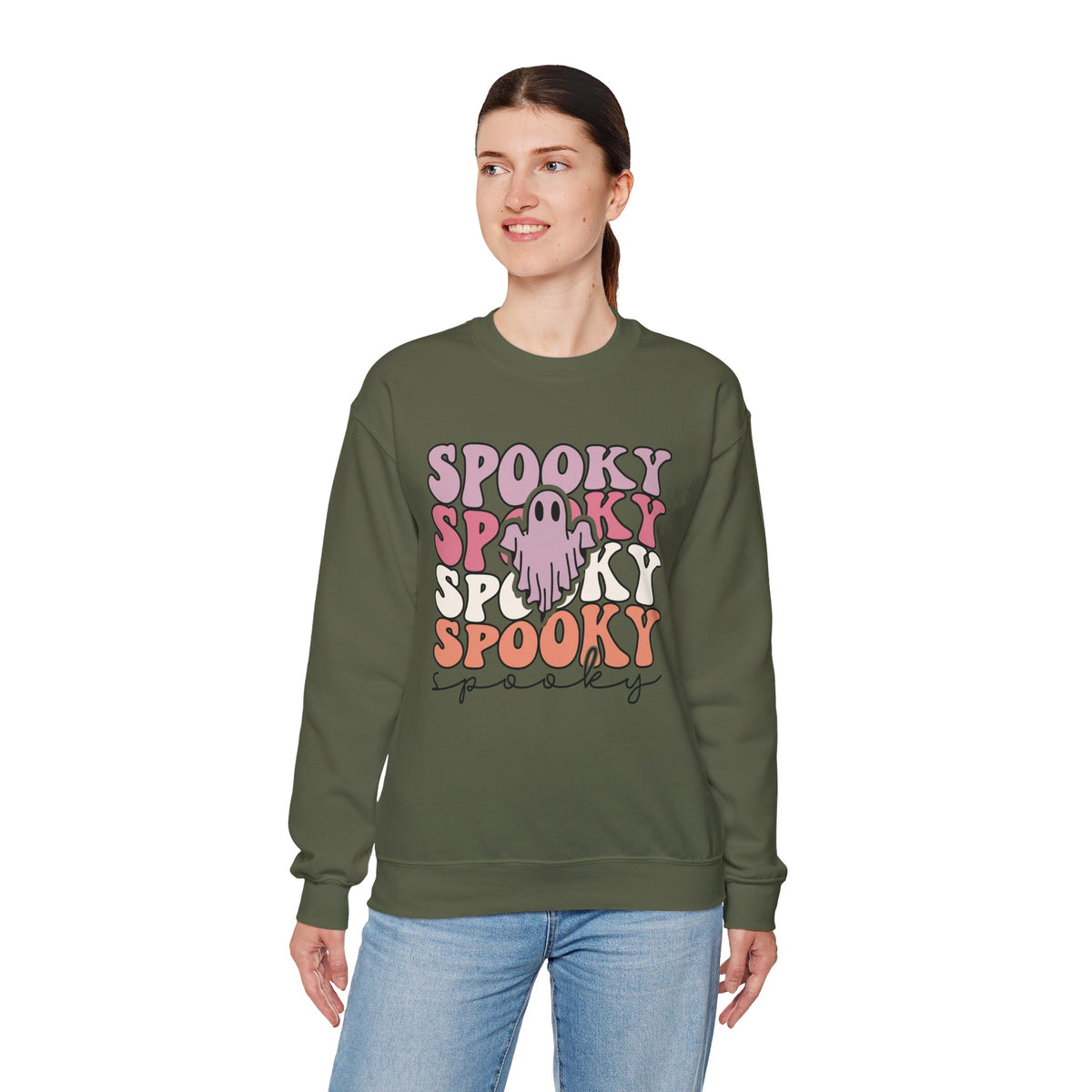 Spooky Spooky Unisex Heavy Blend™ Crewneck Sweatshirt