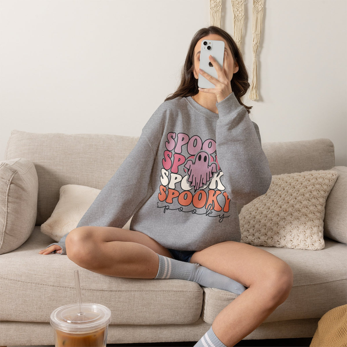 Spooky Spooky Unisex Heavy Blend™ Crewneck Sweatshirt