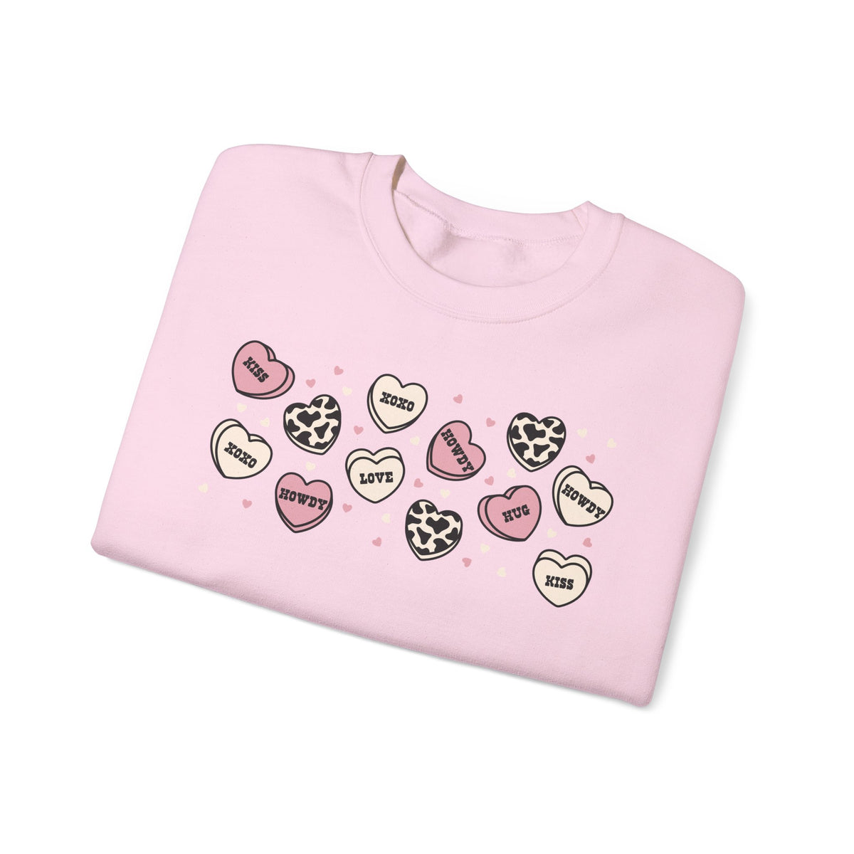 Cowboy Candy Hearts Unisex Heavy Blend™ Crewneck Sweatshirt