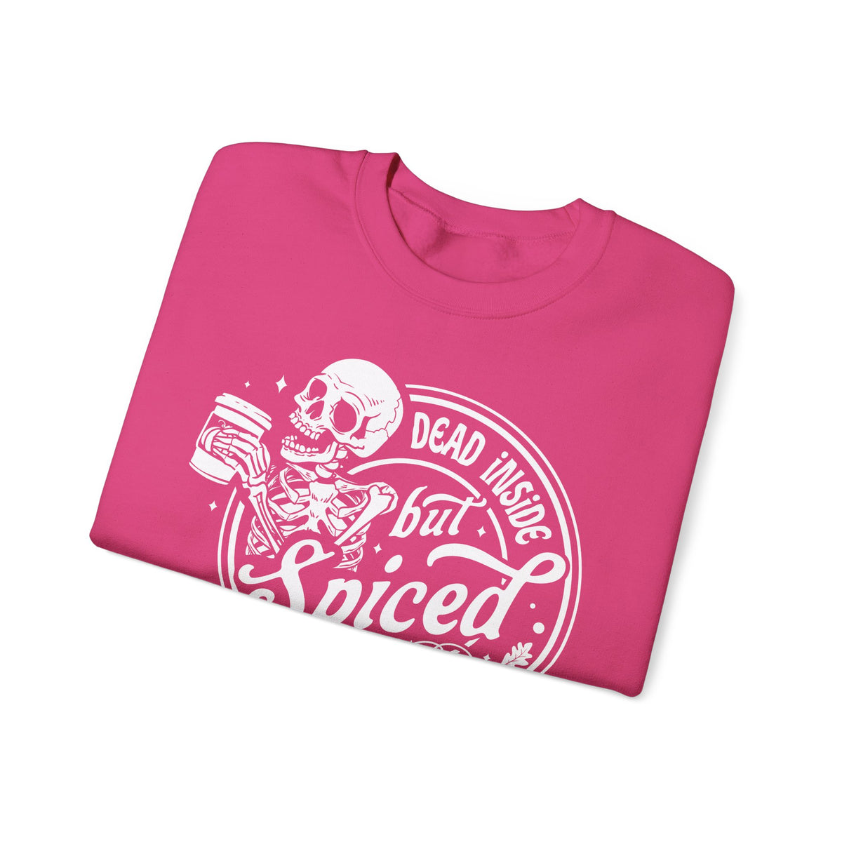 Dead Inside but Spiced Unisex Heavy Blend™ Crewneck Sweatshirt