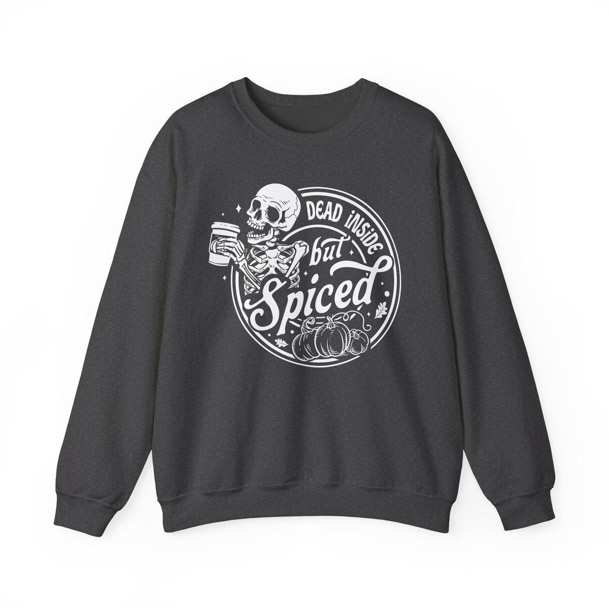 Dead Inside but Spiced Unisex Heavy Blend™ Crewneck Sweatshirt