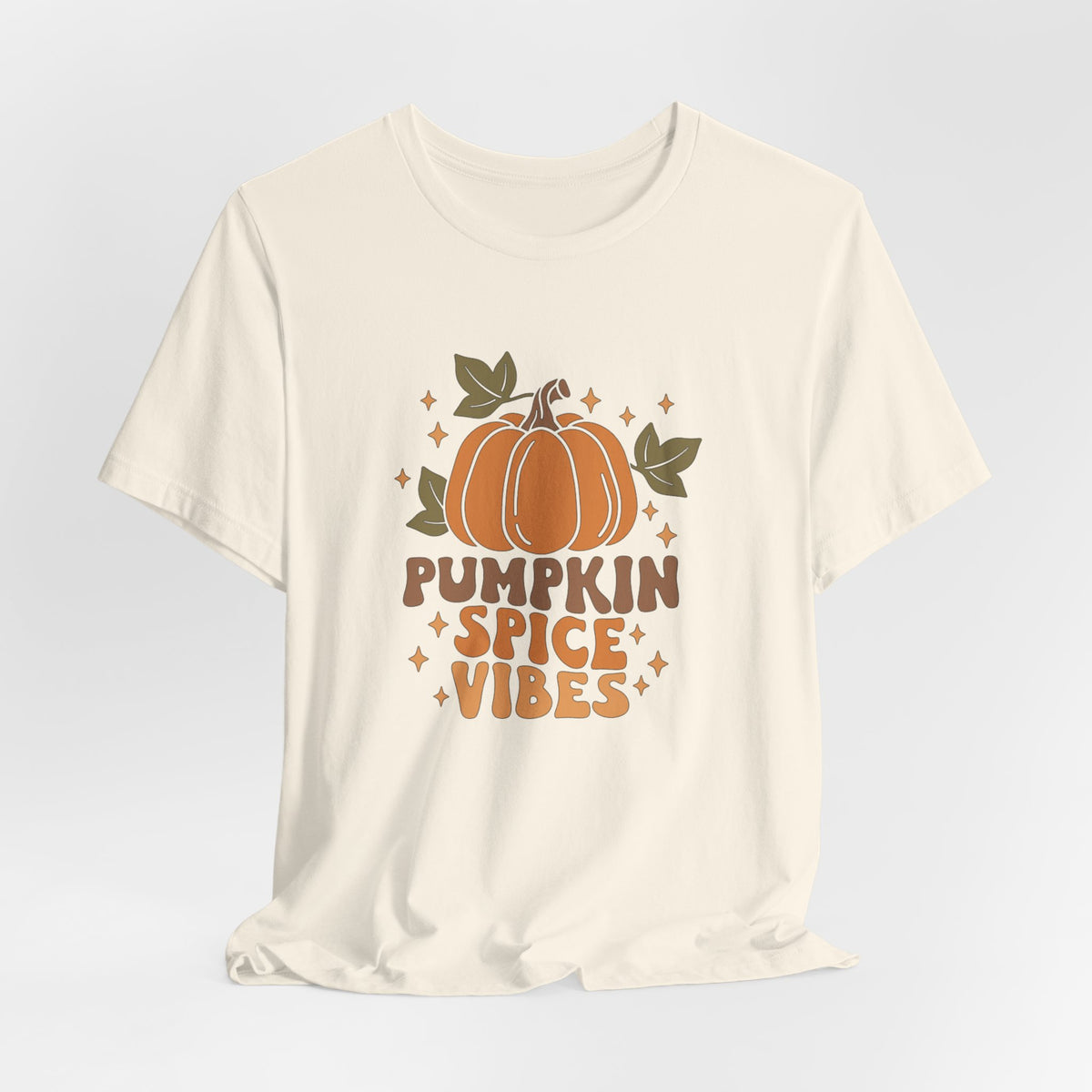 Pumpkin Spice Vibes Unisex Jersey Short Sleeve Tee