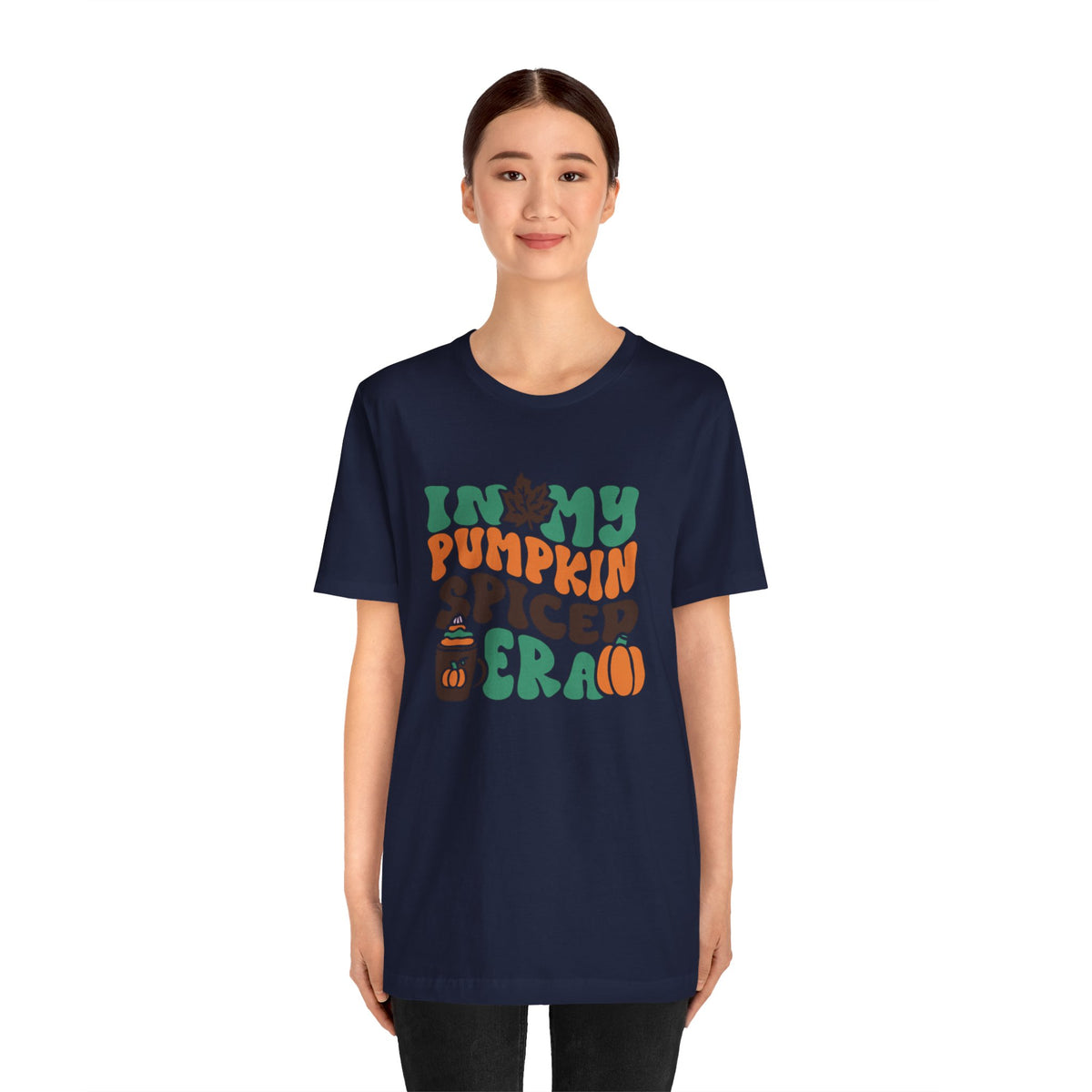 In My Pumpkin Spiced Era Unisex Jersey Short Sleeve Tee