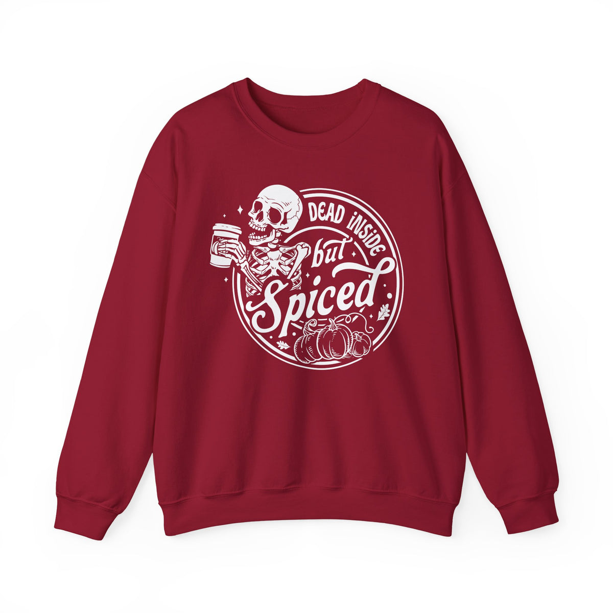 Dead Inside but Spiced Unisex Heavy Blend™ Crewneck Sweatshirt