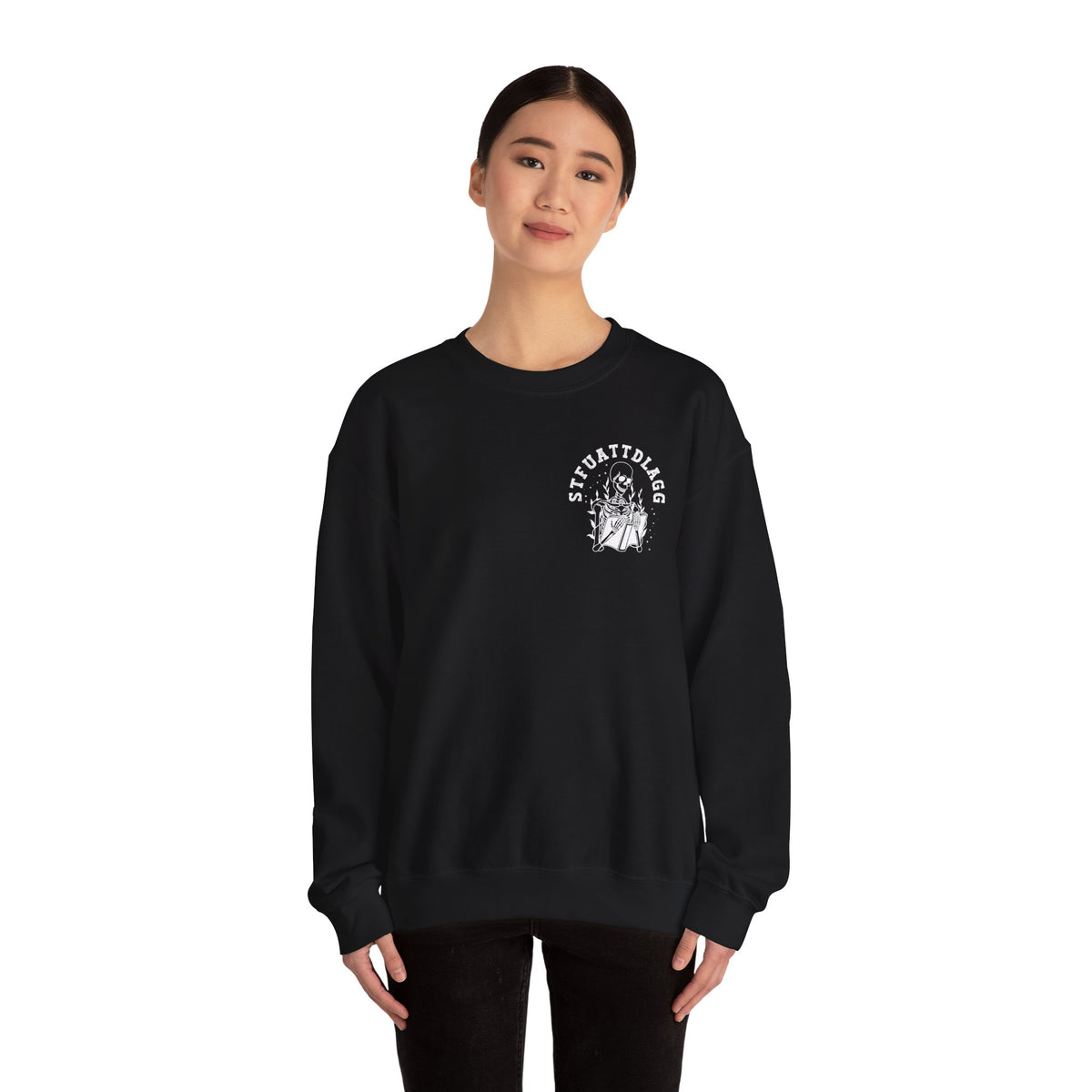 STFUAUATTDLAGG nisex Heavy Blend™ Crewneck Sweatshirt