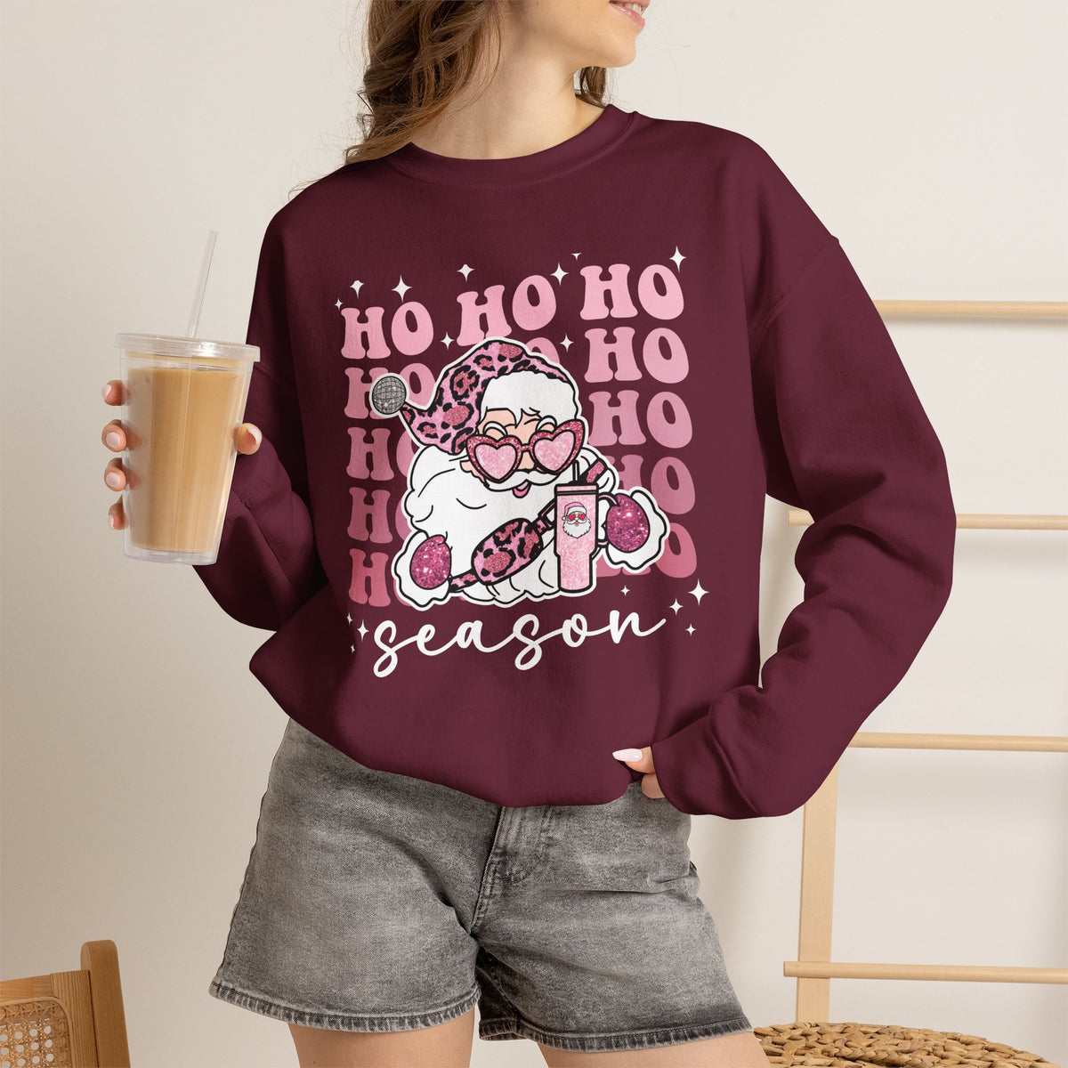 Ho Ho Ho Season Unisex Heavy Blend™ Crewneck Sweatshirt