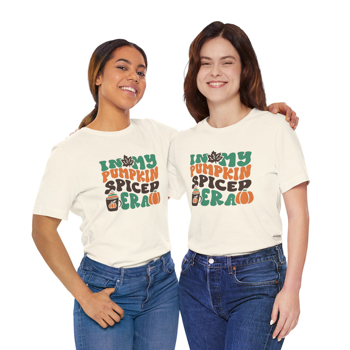 In My Pumpkin Spiced Era Unisex Jersey Short Sleeve Tee