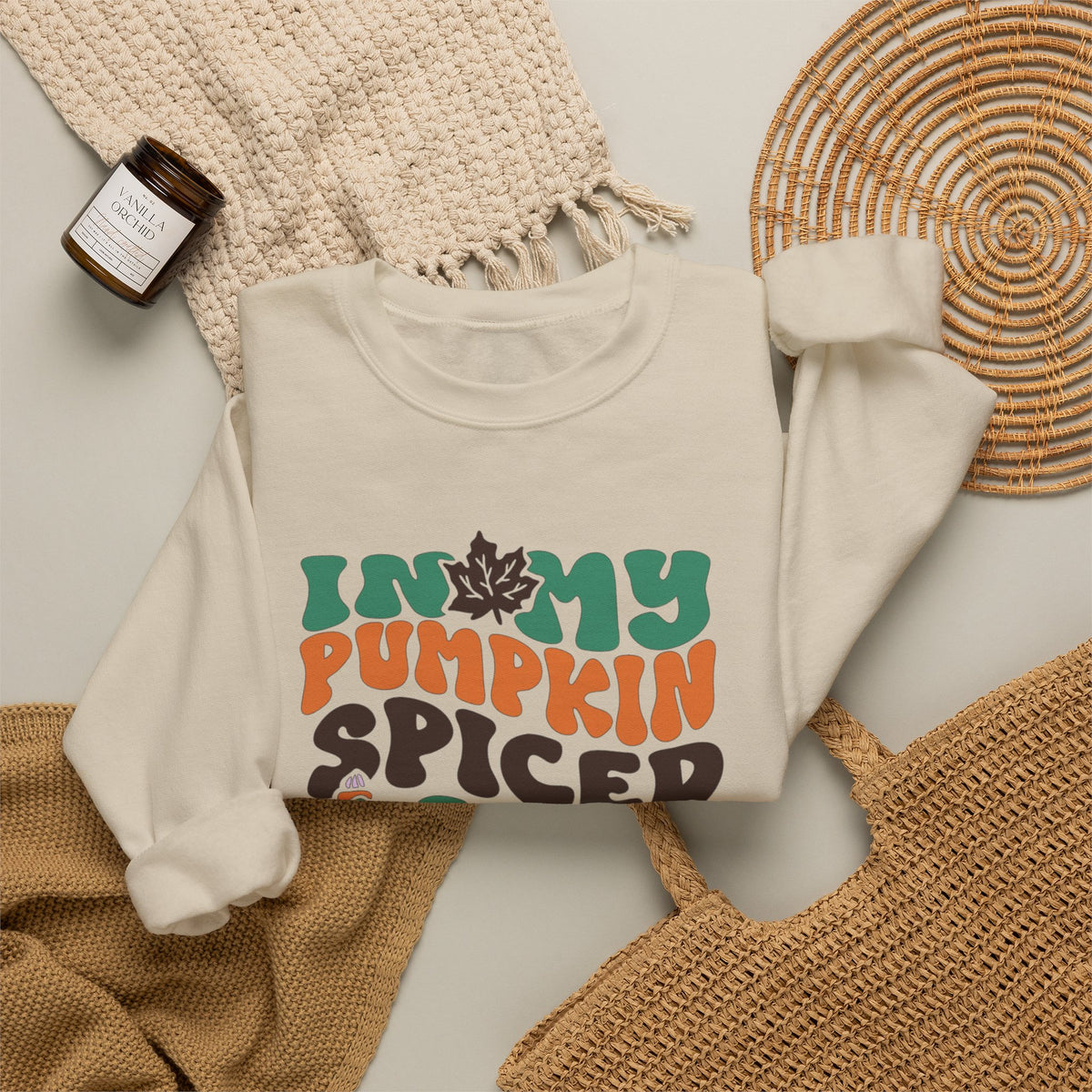 In My Pumpkin Spiced Era Unisex Heavy Blend™ Crewneck Sweatshirt