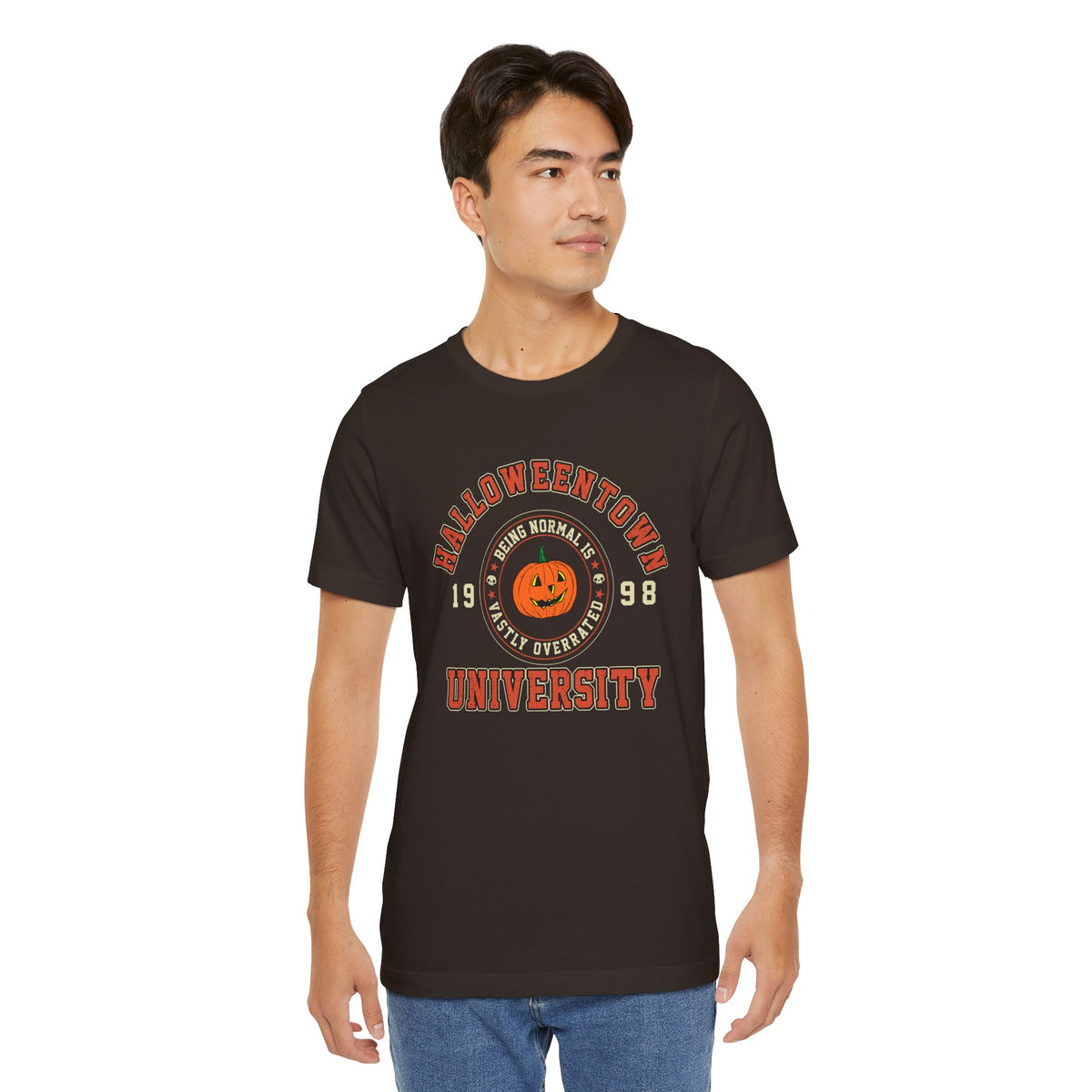 Halloween Town University Unisex Jersey Short Sleeve Tee