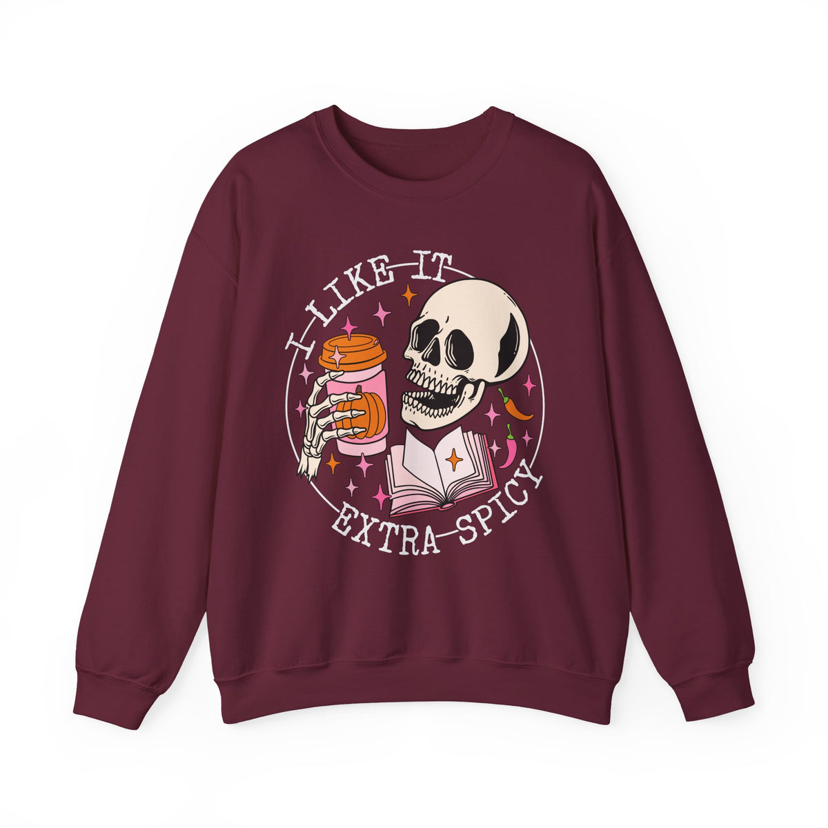 I Like It Extra Spicy Unisex Heavy Blend™ Crewneck Sweatshirt