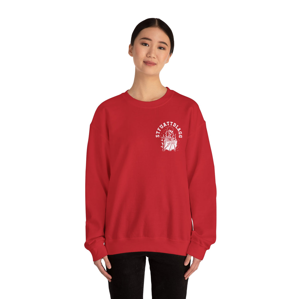 STFUAUATTDLAGG nisex Heavy Blend™ Crewneck Sweatshirt
