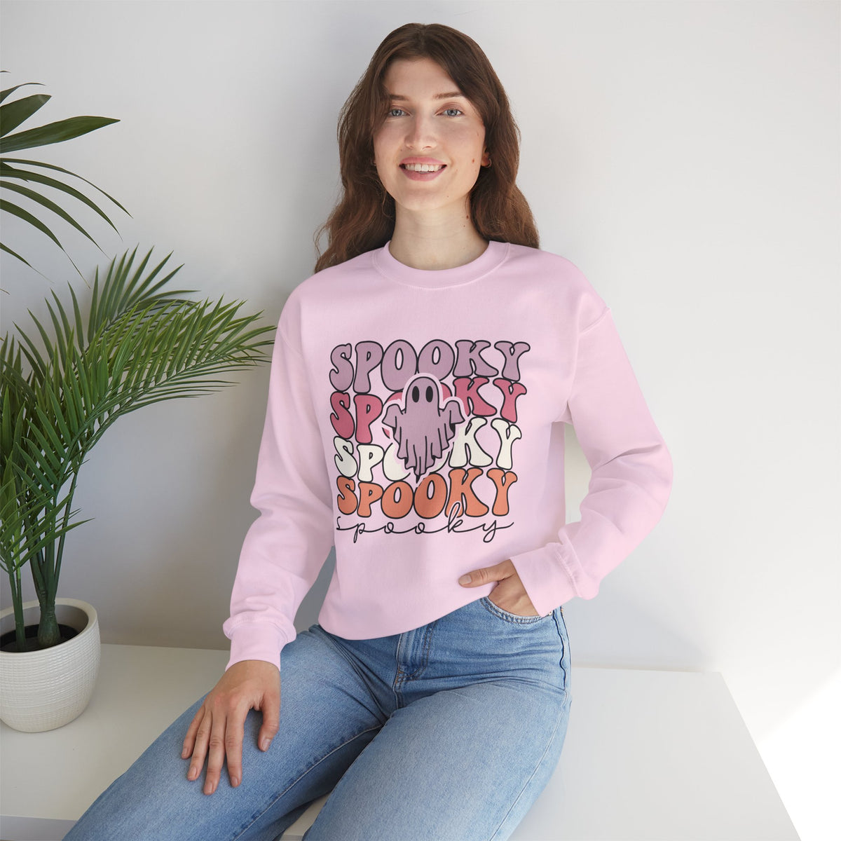 Spooky Spooky Unisex Heavy Blend™ Crewneck Sweatshirt