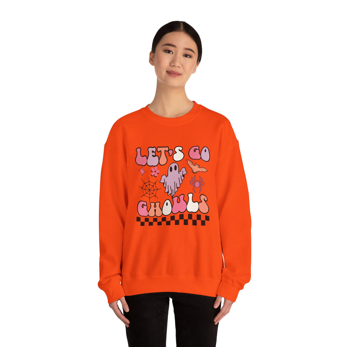 Let's Go Ghouls Unisex Heavy Blend™ Crewneck Sweatshirt