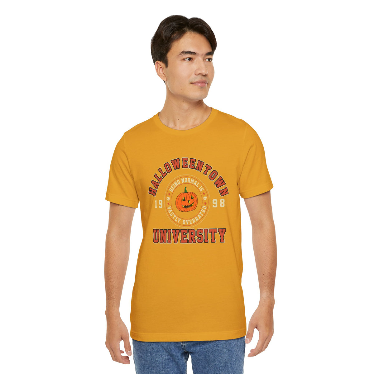 Halloween Town University Unisex Jersey Short Sleeve Tee