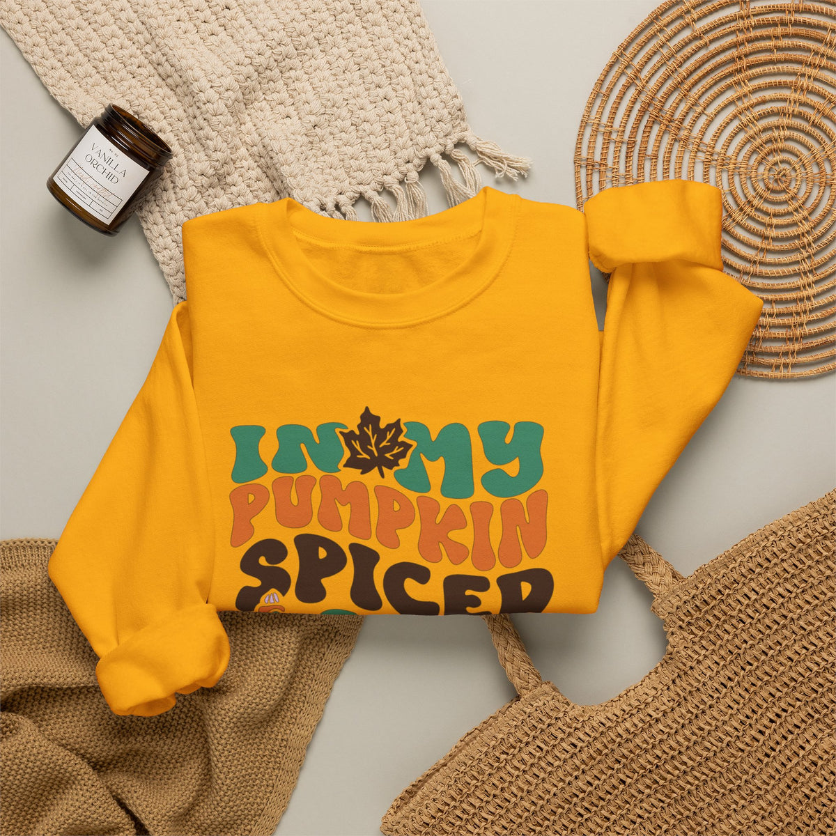 In My Pumpkin Spiced Era Unisex Heavy Blend™ Crewneck Sweatshirt