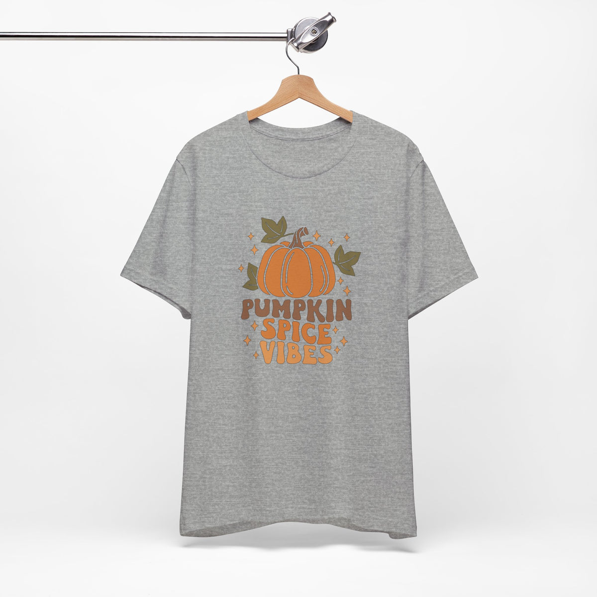 Pumpkin Spice Vibes Unisex Jersey Short Sleeve Tee