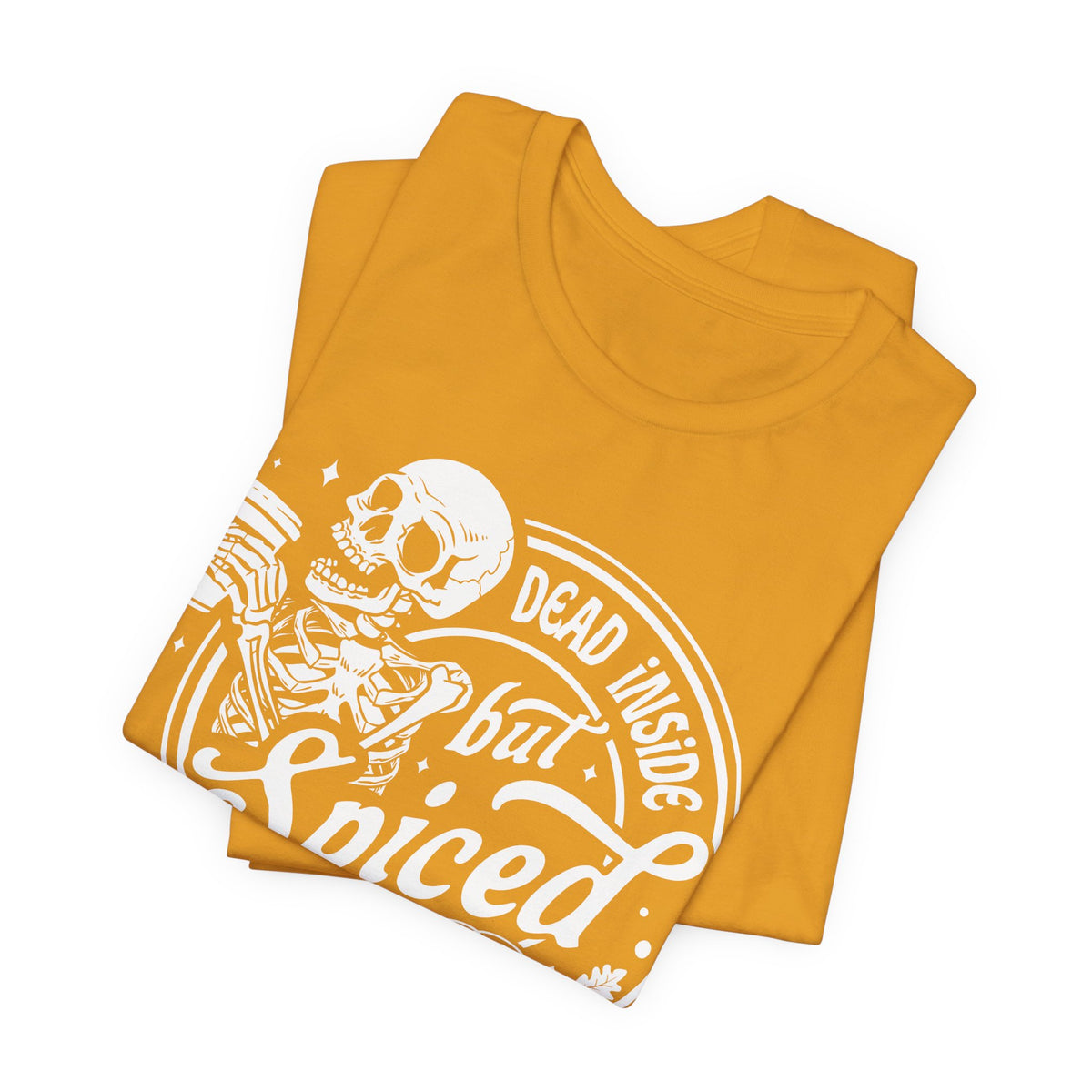 Dead Inside but Spiced Unisex Jersey Short Sleeve Tee