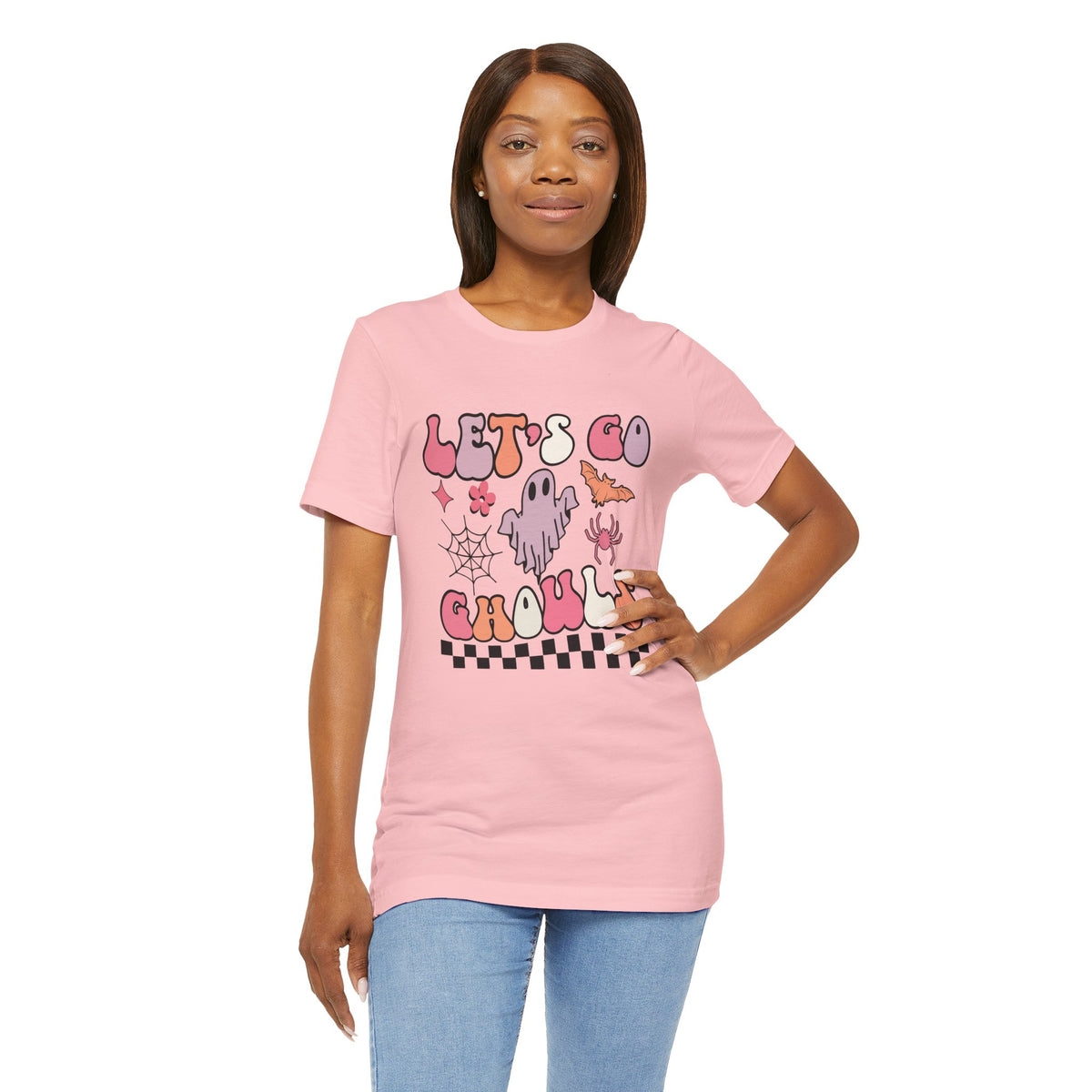 Let's Go Ghouls Unisex Jersey Short Sleeve Tee