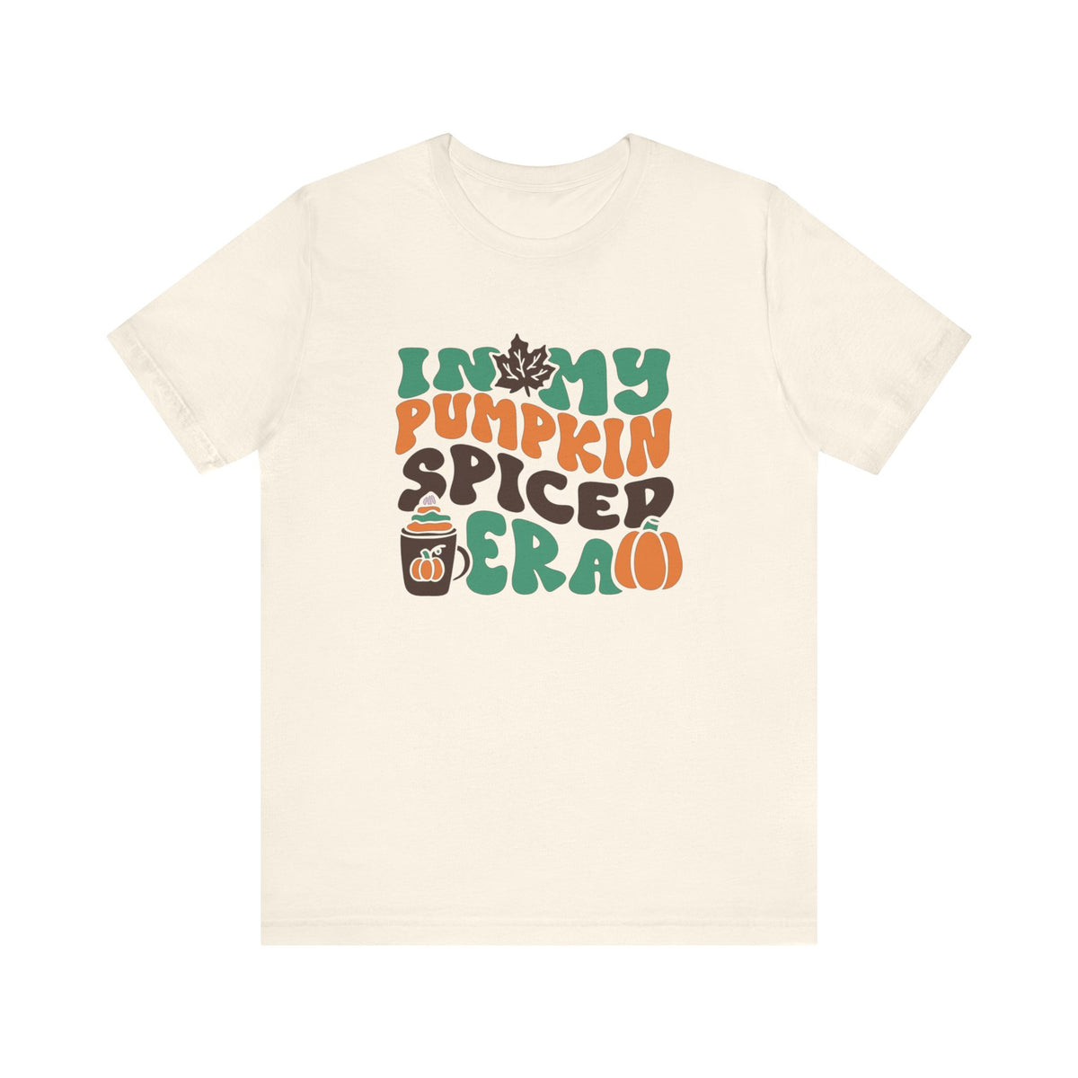 In My Pumpkin Spiced Era Unisex Jersey Short Sleeve Tee