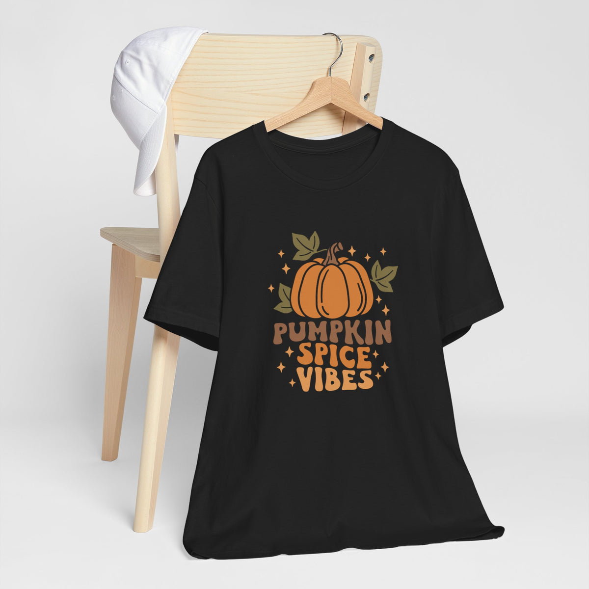 Pumpkin Spice Vibes Unisex Jersey Short Sleeve Tee
