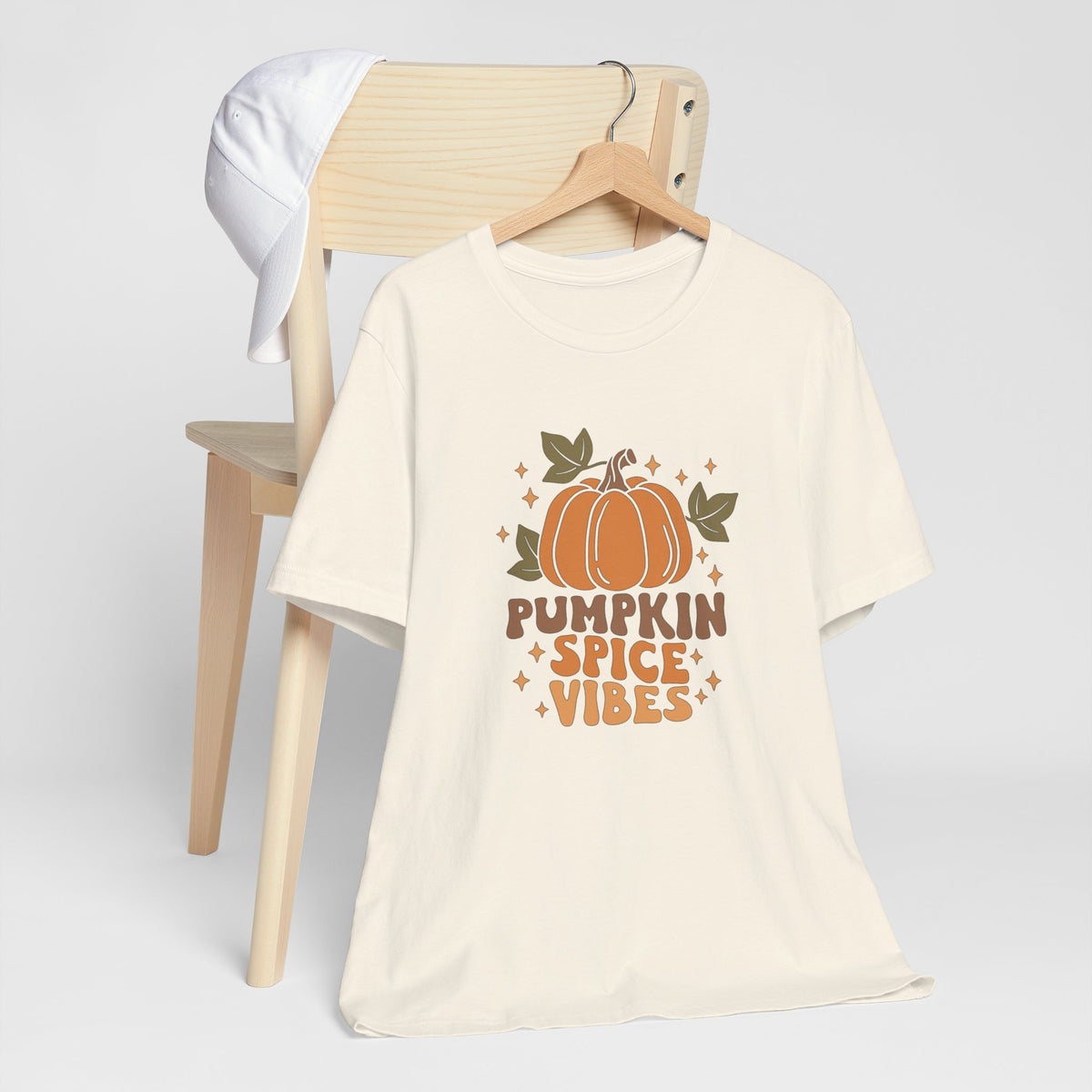 Pumpkin Spice Vibes Unisex Jersey Short Sleeve Tee