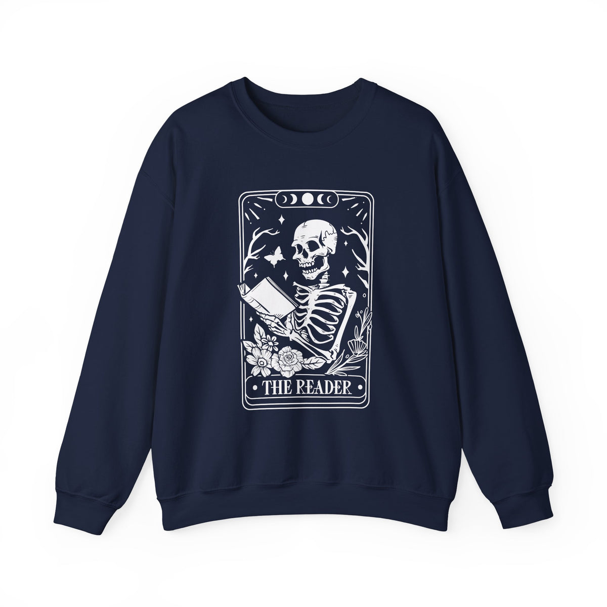 The Reader Tarot Unisex Heavy Blend™ Crewneck Sweatshirt