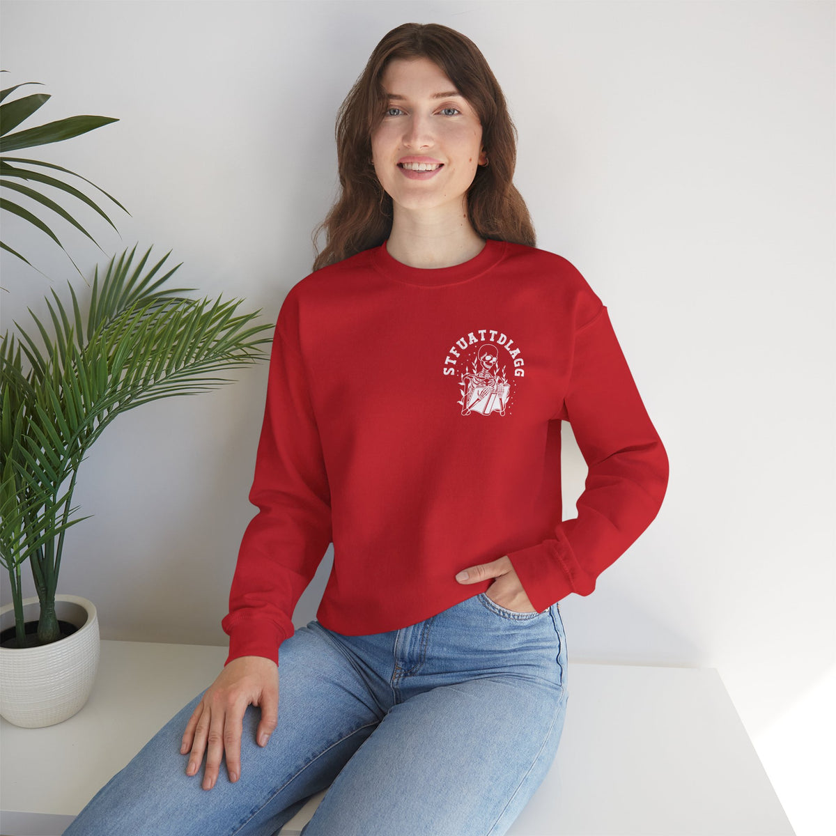 STFUAUATTDLAGG nisex Heavy Blend™ Crewneck Sweatshirt