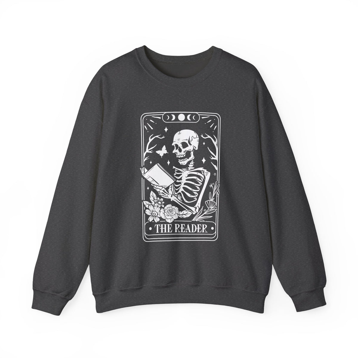 The Reader Tarot Unisex Heavy Blend™ Crewneck Sweatshirt