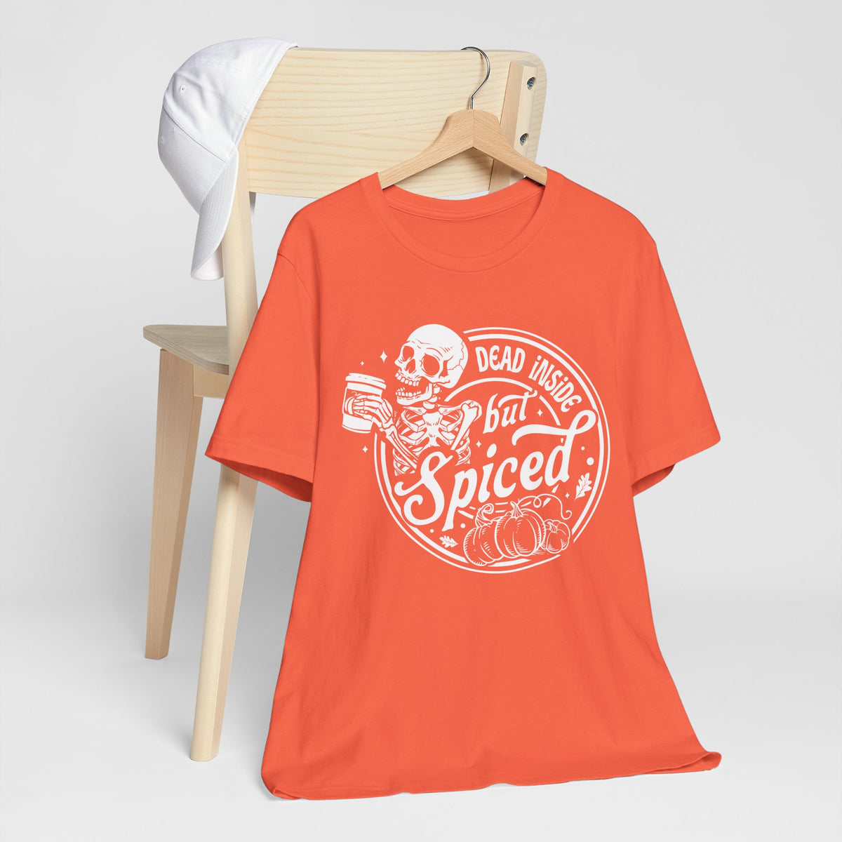Dead Inside but Spiced Unisex Jersey Short Sleeve Tee