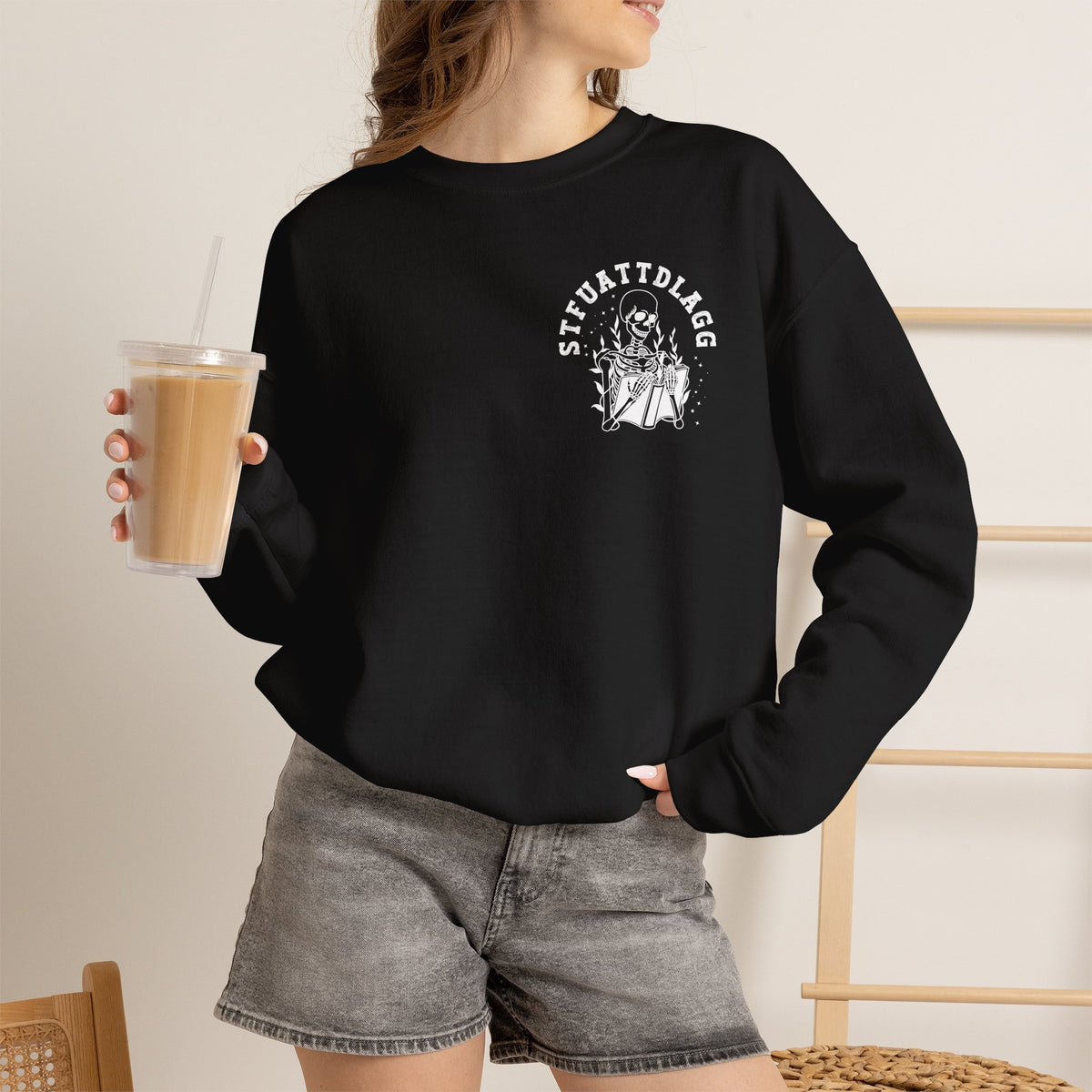 STFUAUATTDLAGG nisex Heavy Blend™ Crewneck Sweatshirt