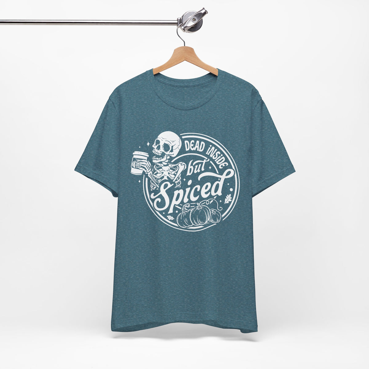 Dead Inside but Spiced Unisex Jersey Short Sleeve Tee